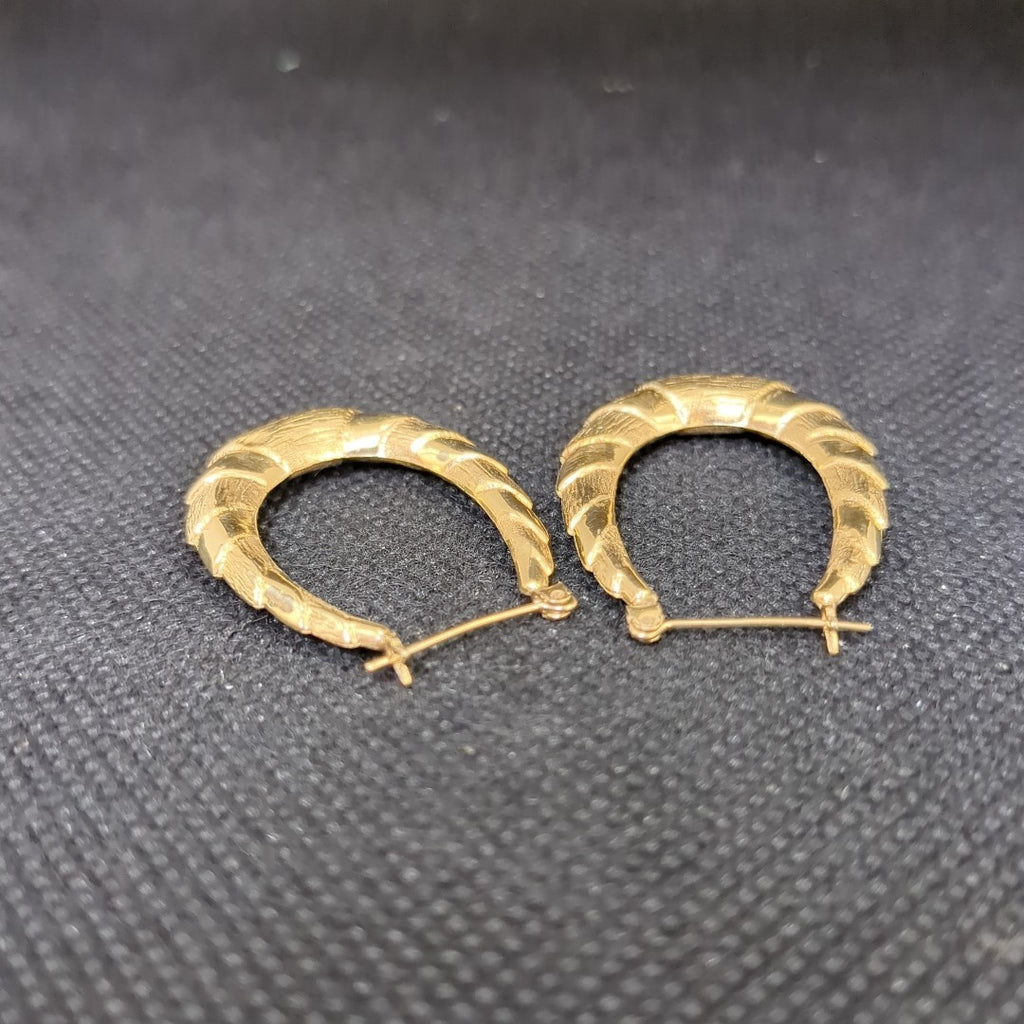 ARRACADAS PAR ORO 10 K 3.3 GRMS (SEMINUEVO)
