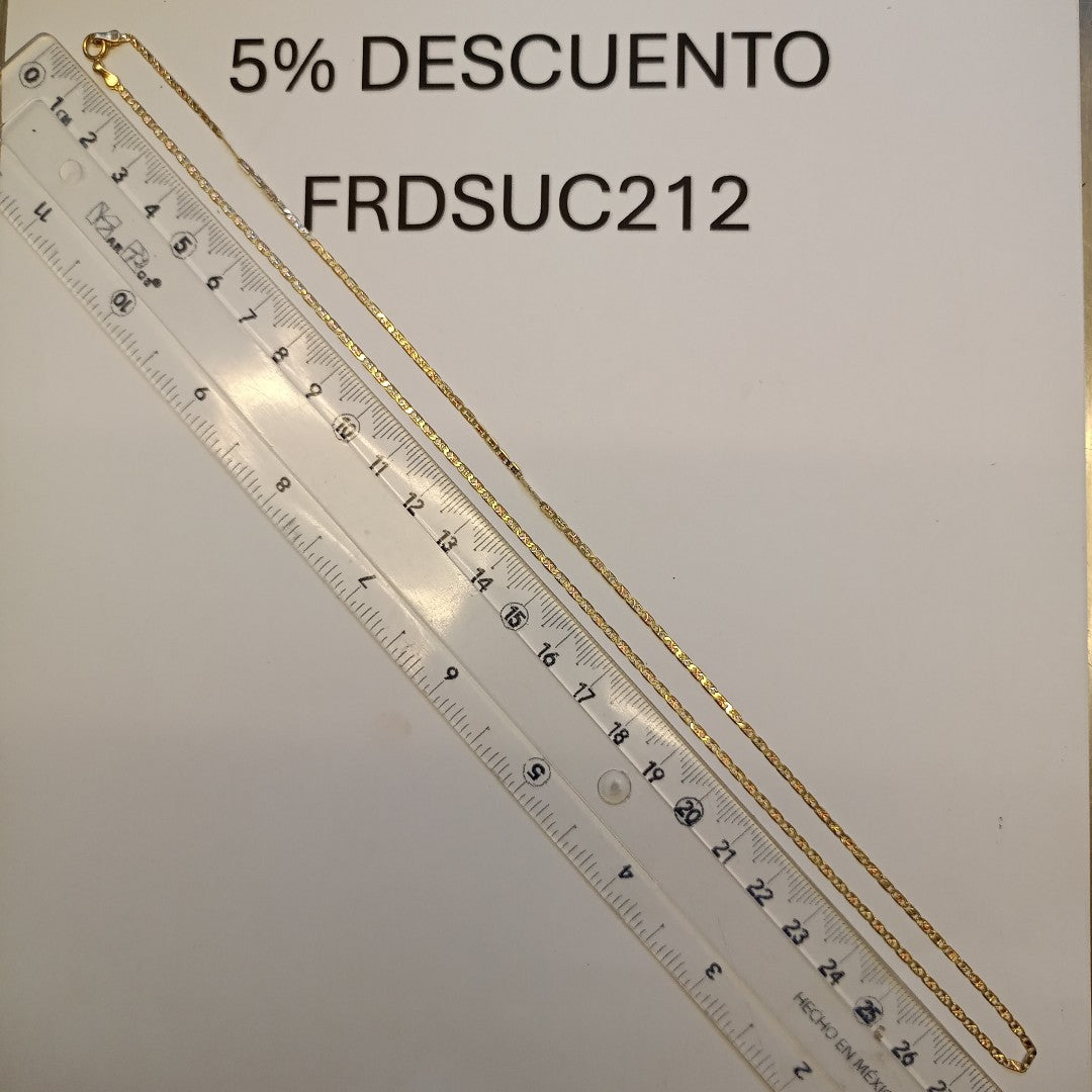 CADENA ORO 10 K 2.5 GRMS (SEMINUEVO)