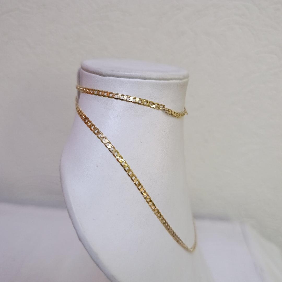 CADENA ORO 14 K 7.8 GRMS (SEMINUEVO)