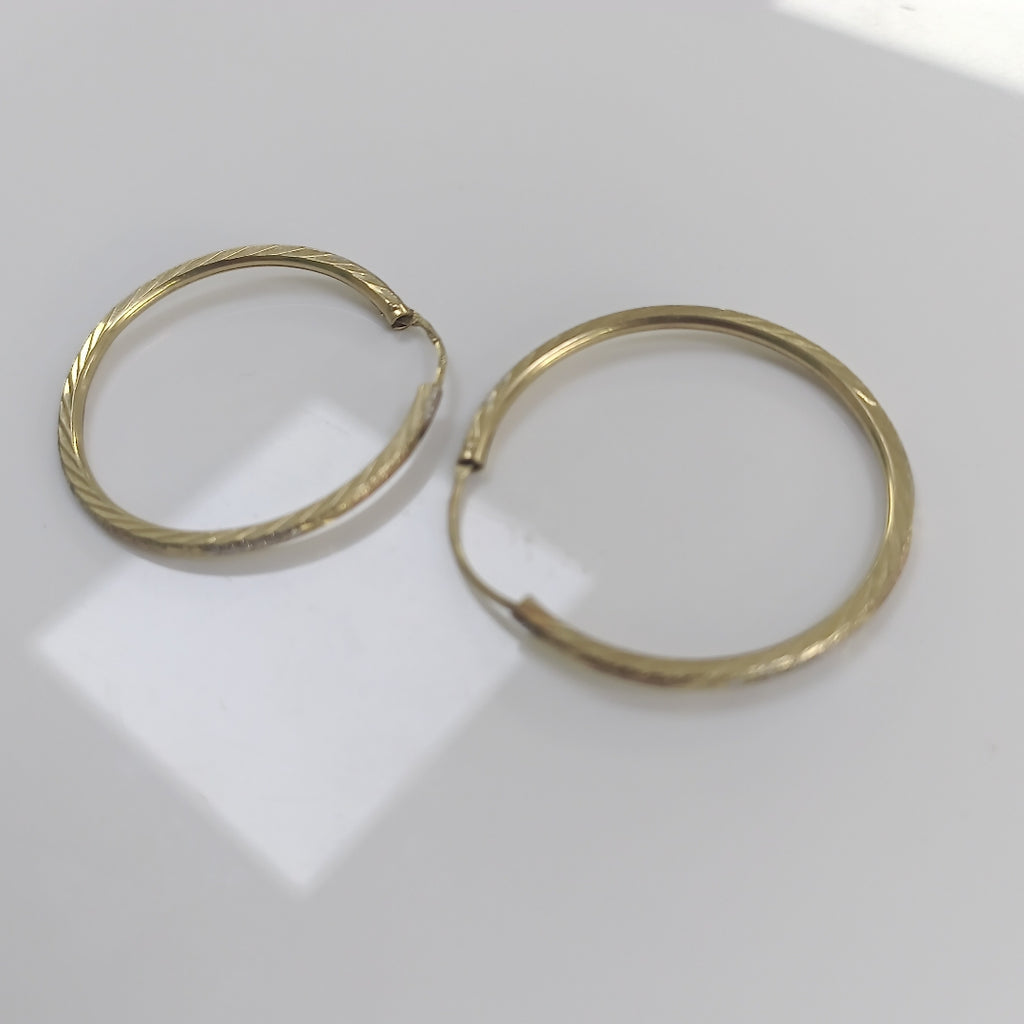 ARRACADAS PAR ORO 10 K 3,10 GRMS (SEMINUEVO)