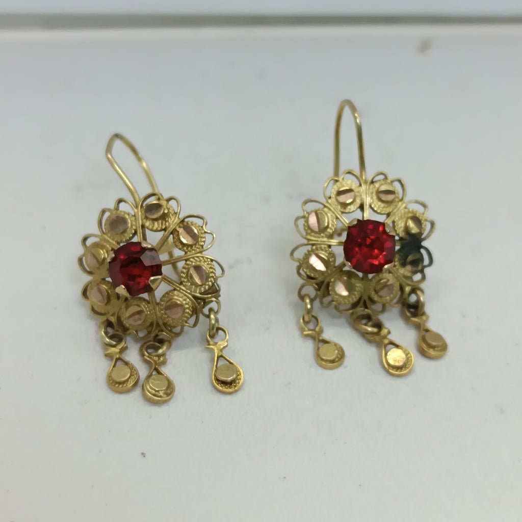 ARETES PAR ORO 8 K 2,70 GRMS (SEMINUEVO)