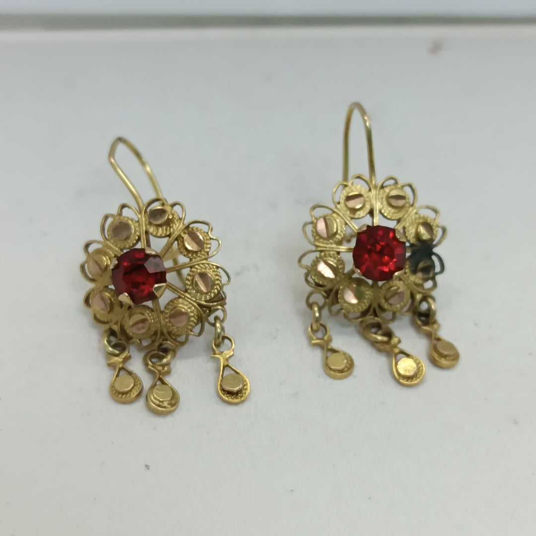 ARETES PAR ORO 8 K 2,70 GRMS (SEMINUEVO)
