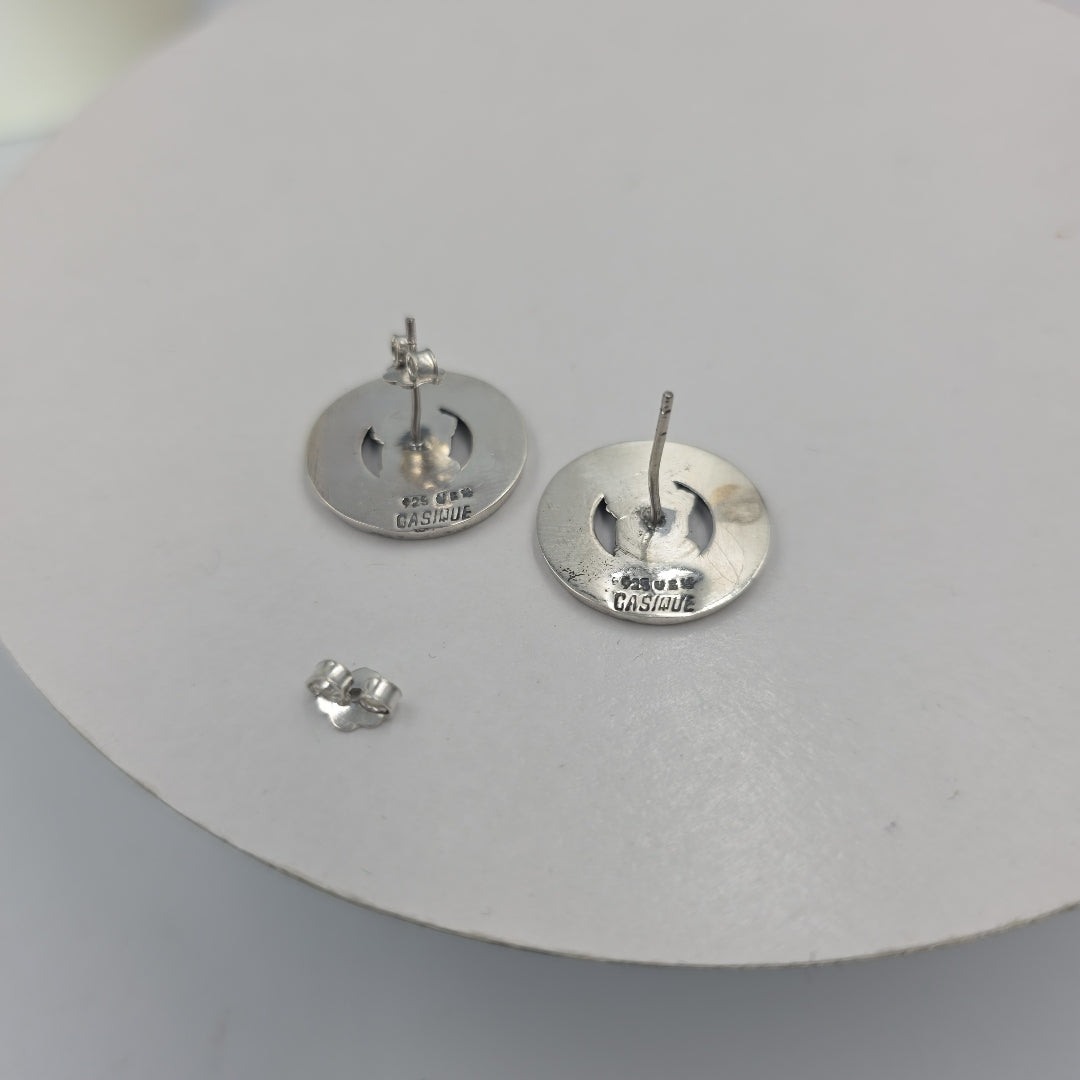 BROQUELES PAR PLATA 5,00 GRMS (SEMINUEVO)