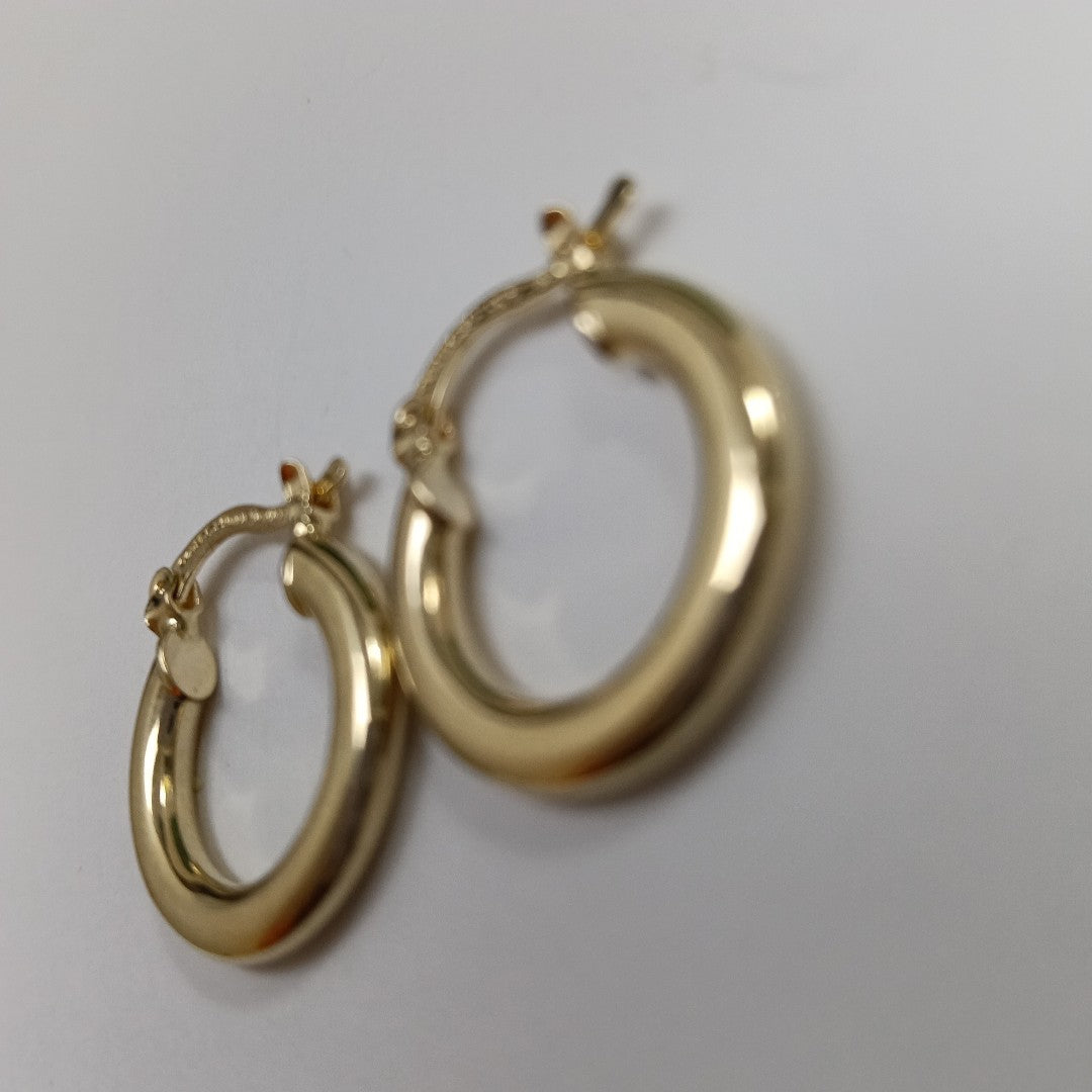 ARETES ARRACADAS 14K 1.6 GR (NUEVO)