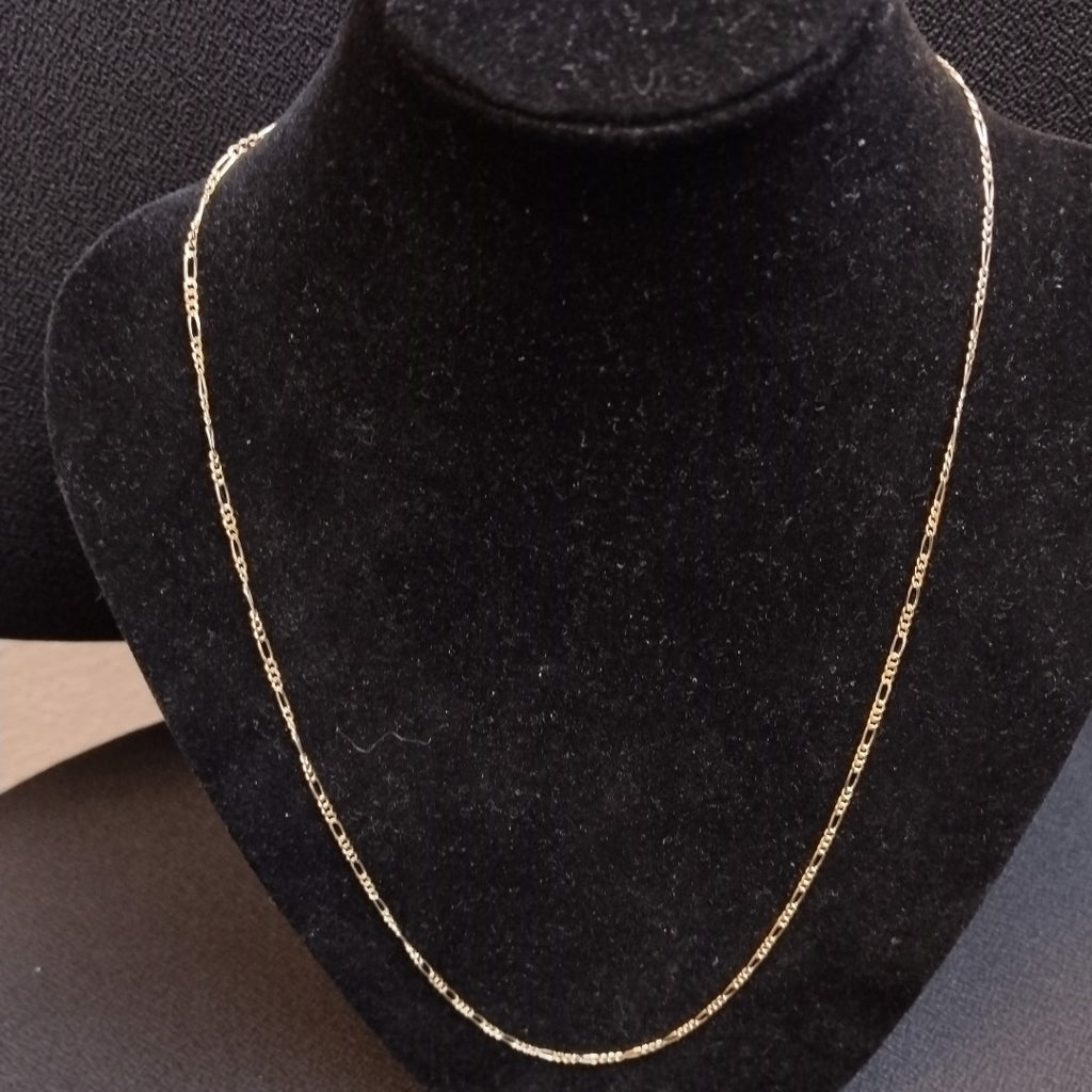 CADENAS TEJIDO 3X1 ORO 10K 55 CM 3.2 GR (NUEVO)