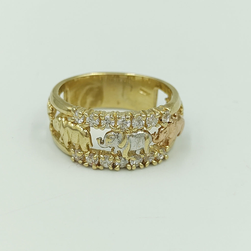 ANILLO ORO 10 K 5.9 GRMS (SEMINUEVO)