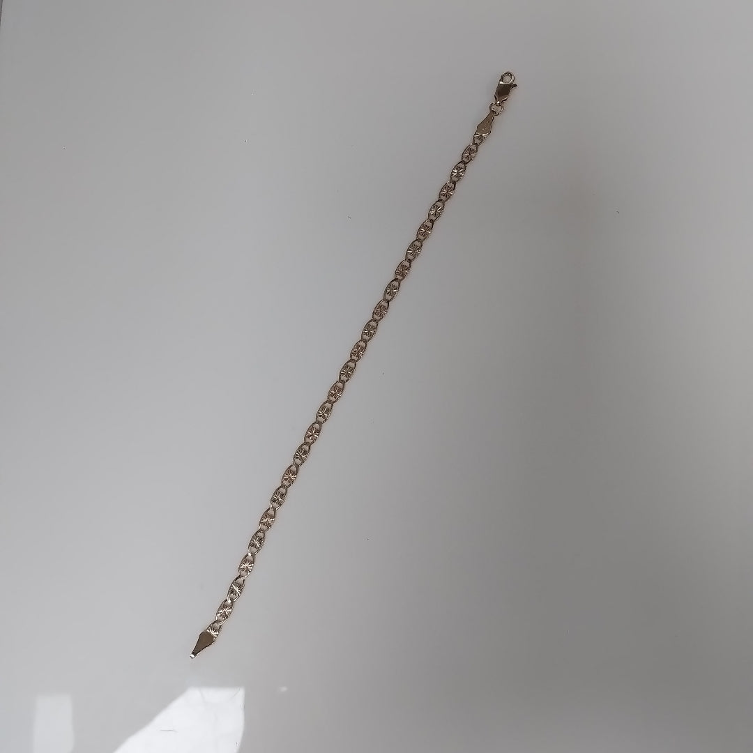 PULSERA GUCHI 14K 18 CM 3.1 GR (NUEVO)