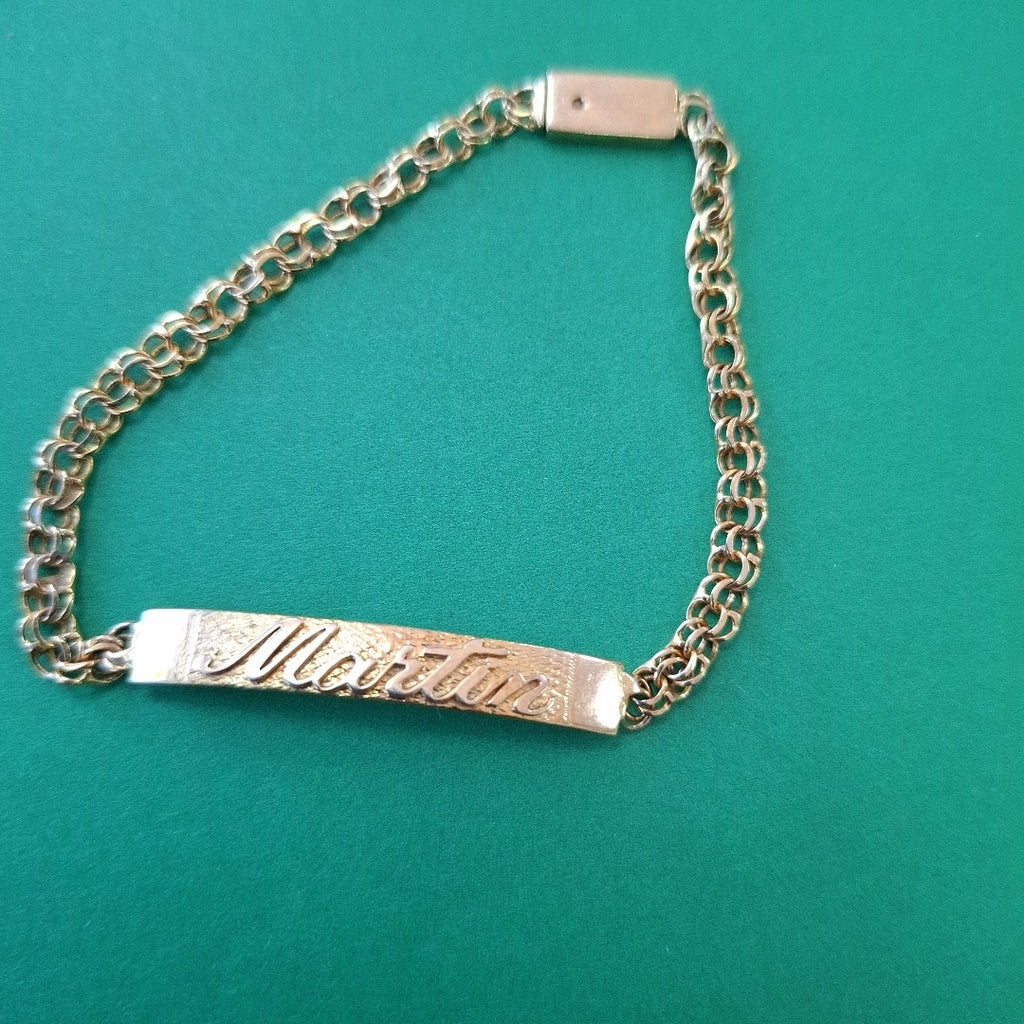 ESCLAVA, PULSERA ORO 10 K 4.4 GRMS (SEMINUEVO)