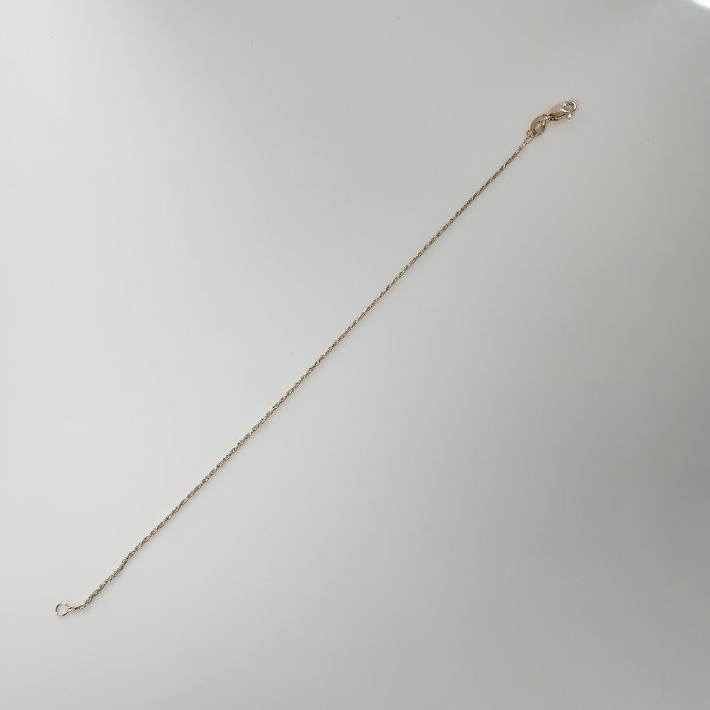 PULSERA TORZAL 14K 18 CM 1.3 GR (NUEVO)