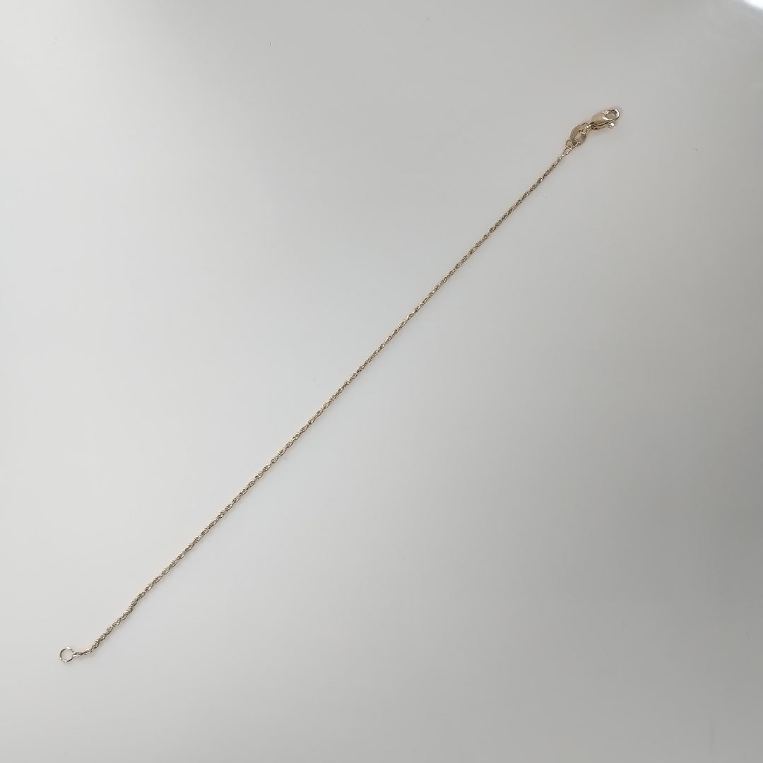 PULSERA TORZAL 14K 18 CM 1.3 GR (NUEVO)
