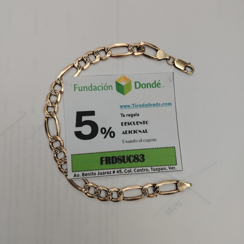 PULSERA ORO 10 K 9,00 GRMS (SEMINUEVO)
