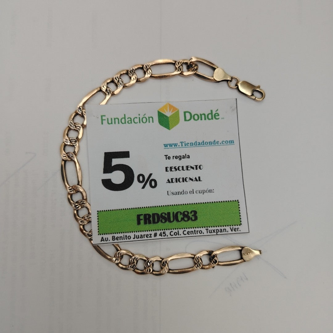 PULSERA ORO 10 K 9,00 GRMS (SEMINUEVO)