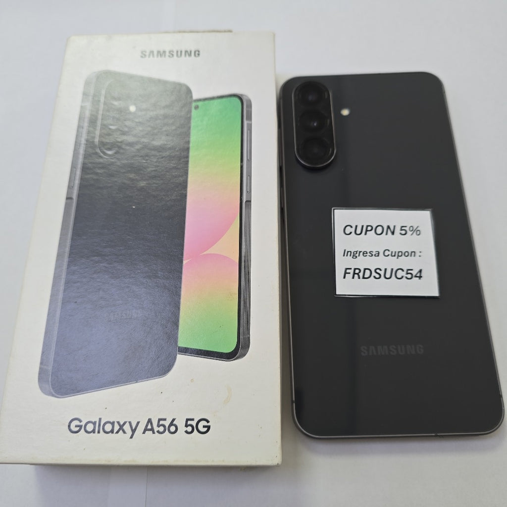 CELULAR SAMSUNG GALAXY A56 SM-A566E (2025) 256 GB 8 GB RAM (SEMINUEVO)