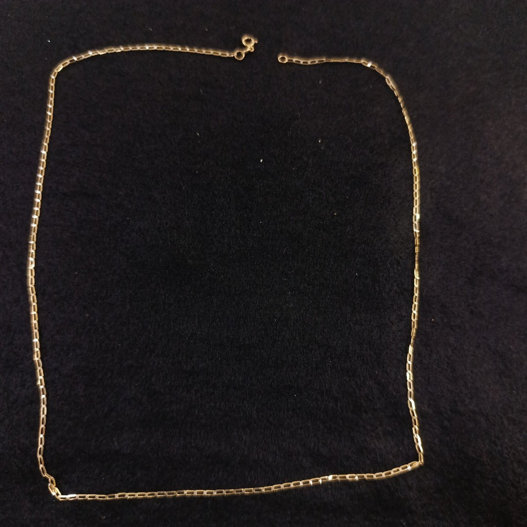 CADENA ORO COMBINADO 14 K 1.3 GRMS (SEMINUEVO)