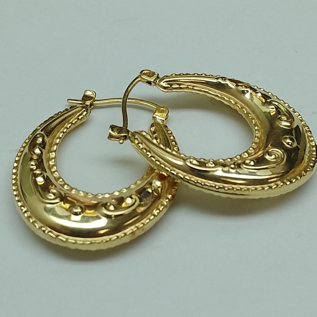 ARRACADAS PAR ORO 14 K 3.1 GRMS (SEMINUEVO)