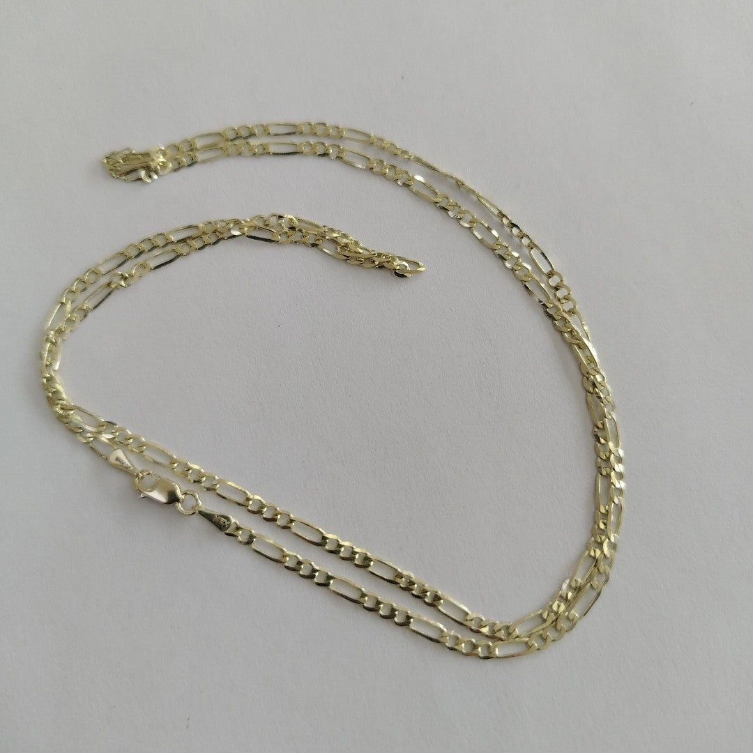 CADENA 3X1 14K 60 CM 5 GR (NUEVO)