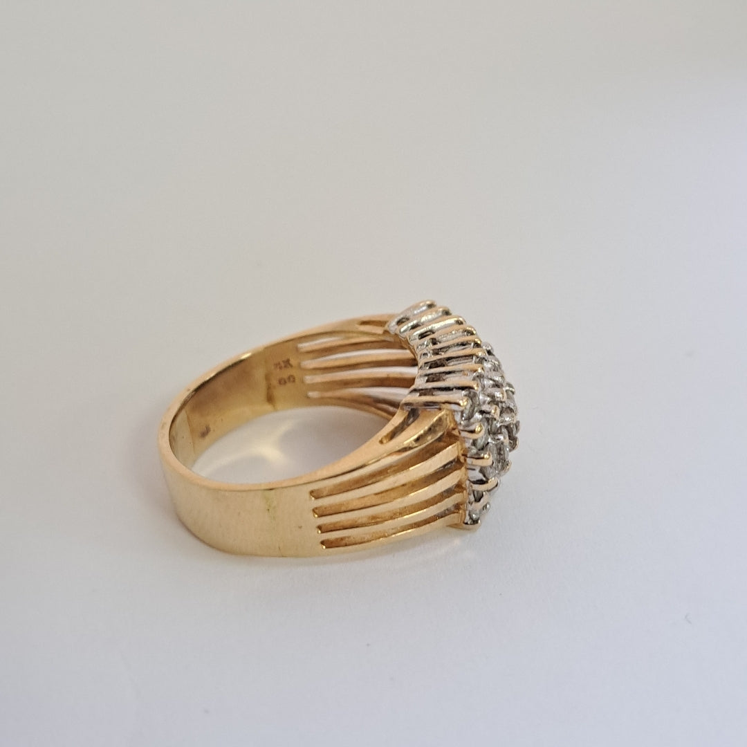ANILLO ORO 14 K 8.5 GRMS (SEMINUEVO)
