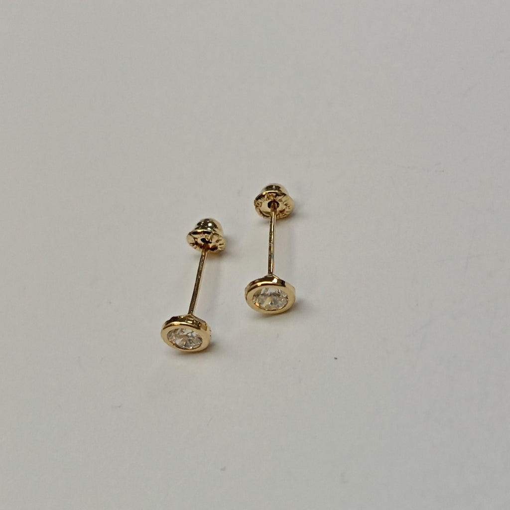 BROQUELES BROQUEL C CIRCONIA 14K 0.1501 GR (NUEVO)