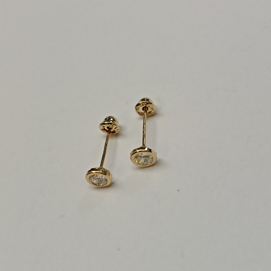 BROQUELES BROQUEL C CIRCONIA 14K 0.1501 GR (NUEVO)