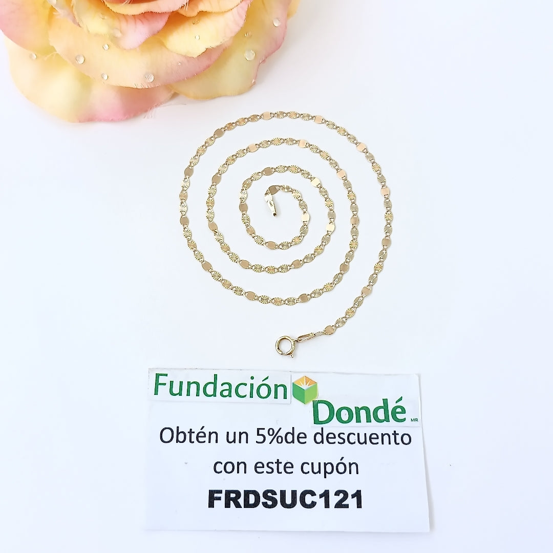CADENA ORO 10 K 2.4 GRMS (SEMINUEVO)