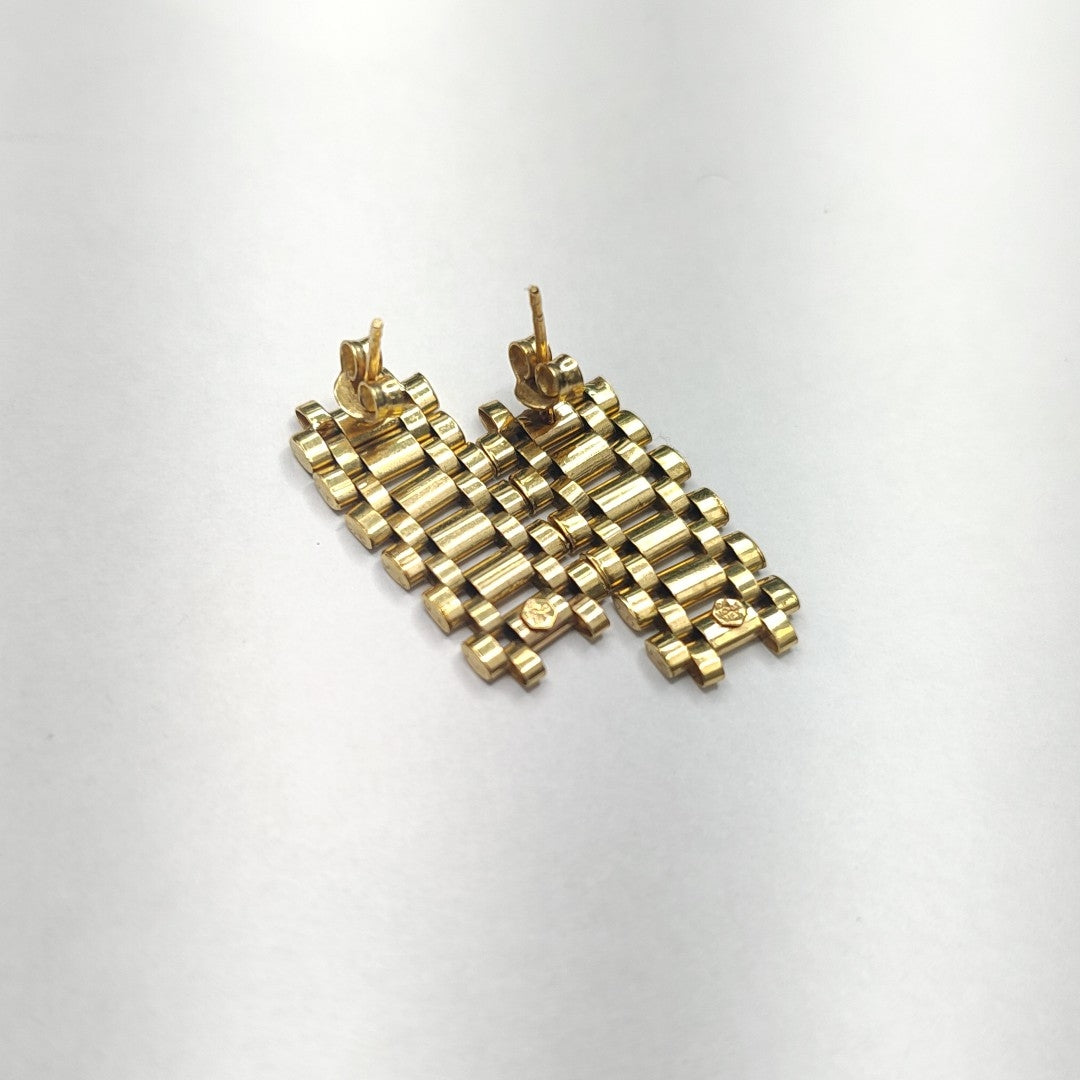 ARETES PAR ORO 10 K 3.2 GRMS (SEMINUEVO)