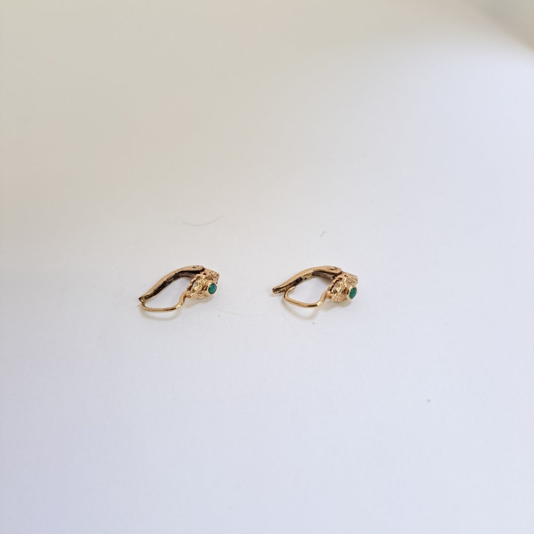 ARETES PAR ORO 10 K 1.1 GRMS (SEMINUEVO)