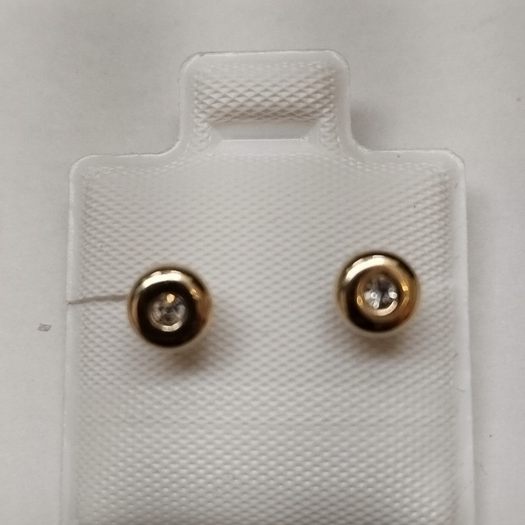 BROQUELES BROQUEL C CIRCONIA 14K 0.27 GR (NUEVO)