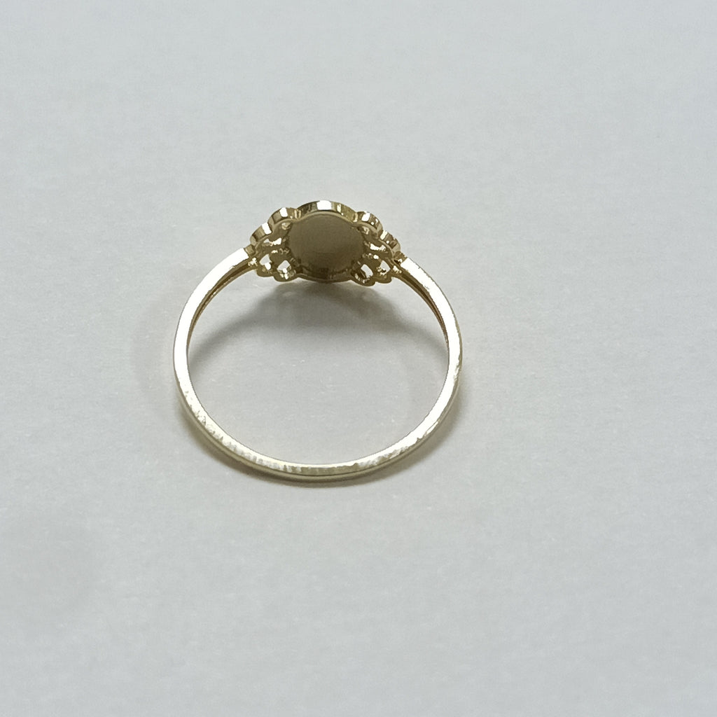ANILLOS ANILLITO 10K TALLA 7 0.9 GR (NUEVO)