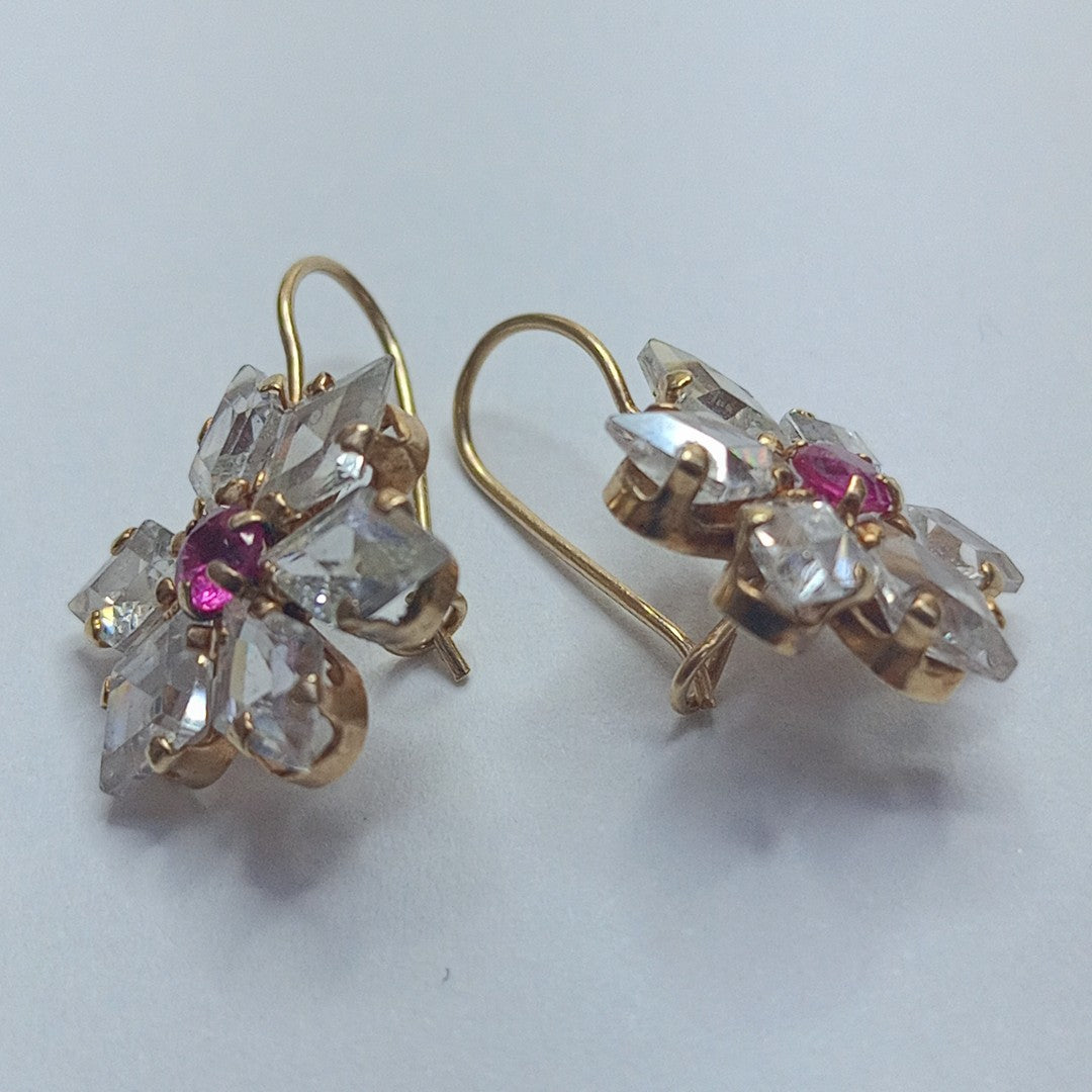 ARETES PAR ORO 10 K 2,20 GRMS (SEMINUEVO)