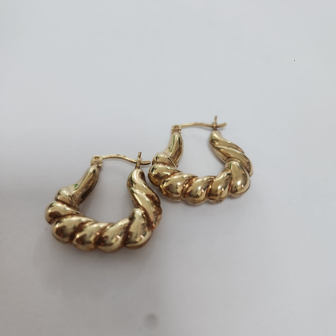 ARRACADAS PAR ORO 10 K 2,70 GRMS (SEMINUEVO)