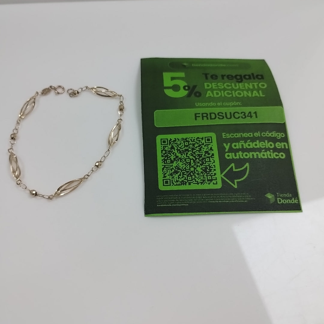 PULSERA ESPECIAL 14K 18 CM 2.1 GR (NUEVO)