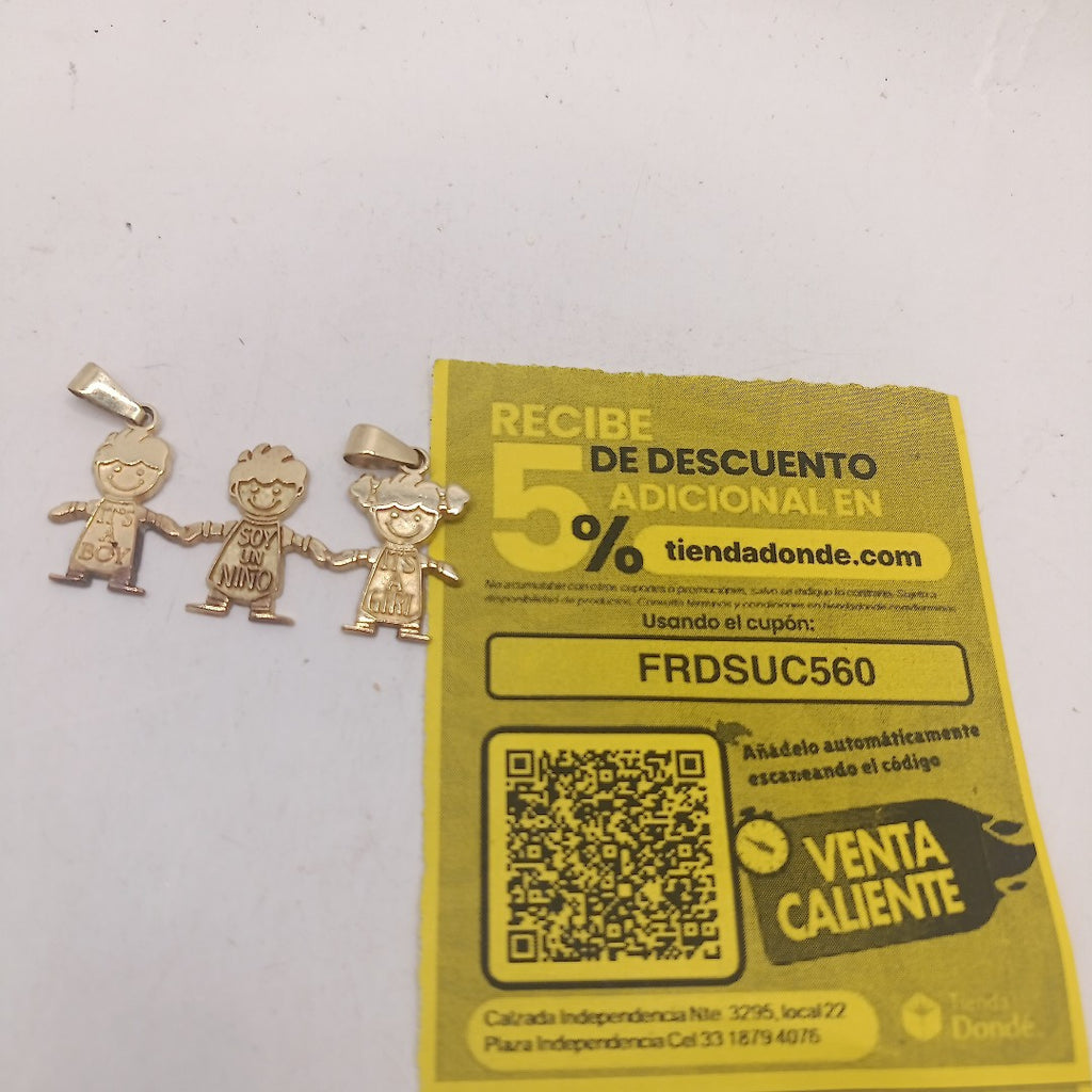 DIJE ORO 10 K 5.7 GRMS (SEMINUEVO)