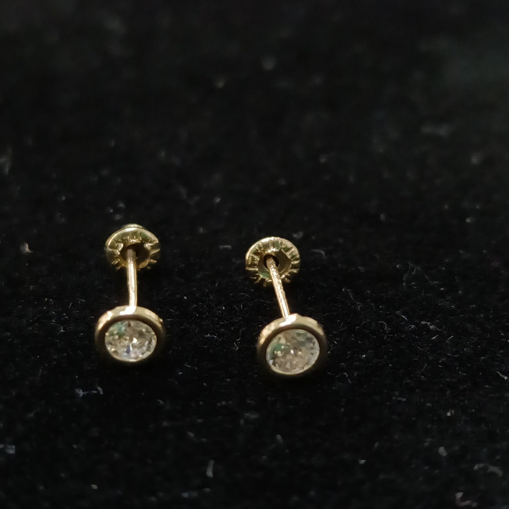 BROQUELES BROQUEL C CIRCONIA 14K 0.1501 GR (NUEVO)