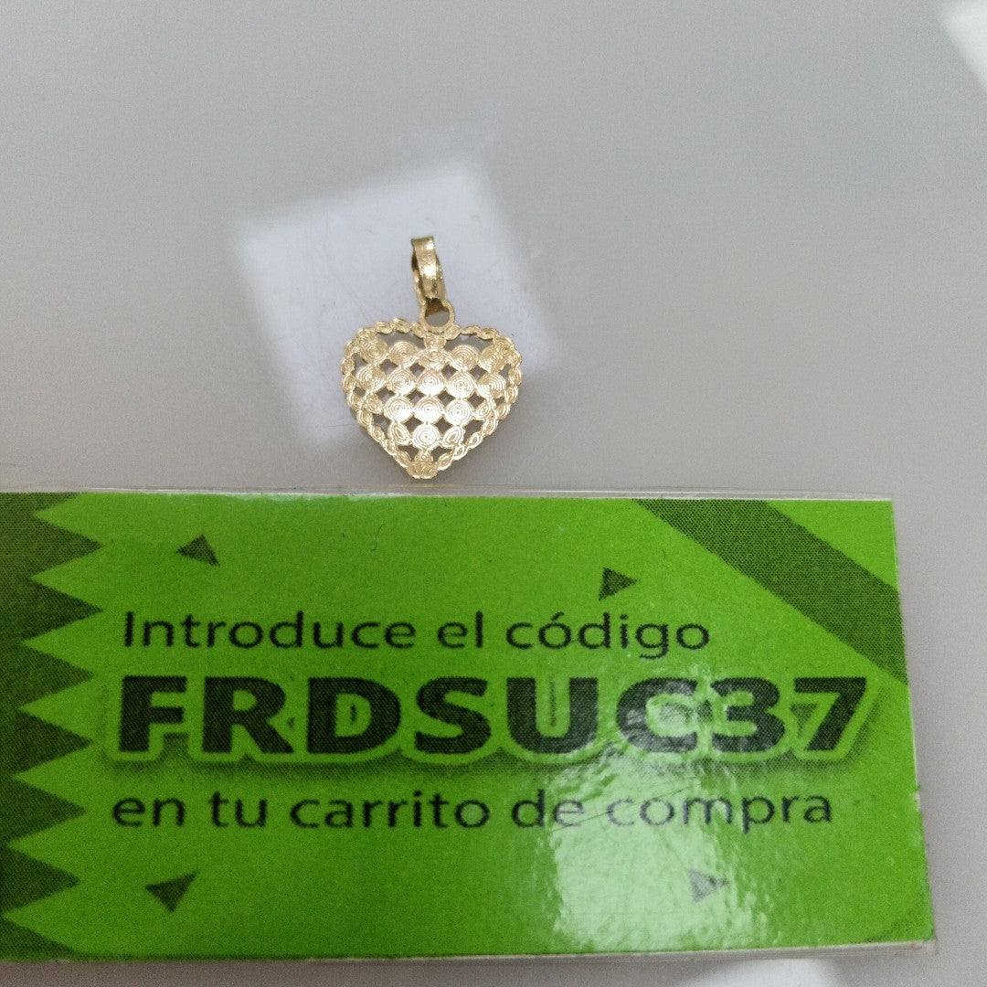 DIJE FIG CORAZON 14K 0.7 GR (NUEVO)