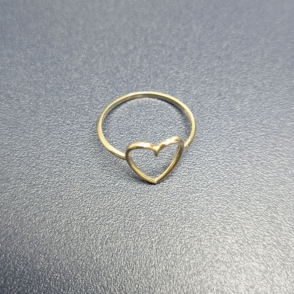ANILLOS ANILLITO FIG CORAZON 10K TALLA 7 0.8 GR (NUEVO)
