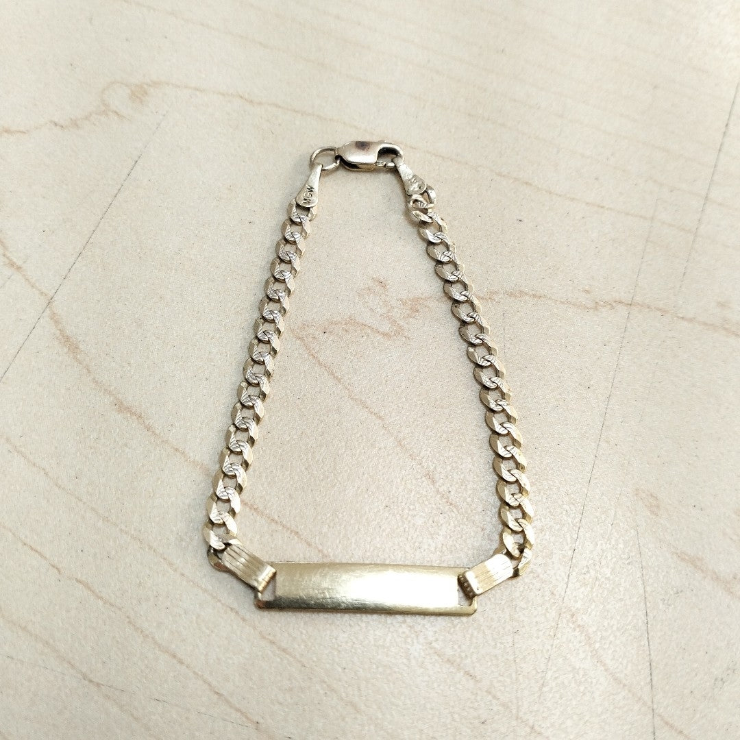ESCLAVA ORO 14 K 3.6 GRMS (SEMINUEVO)