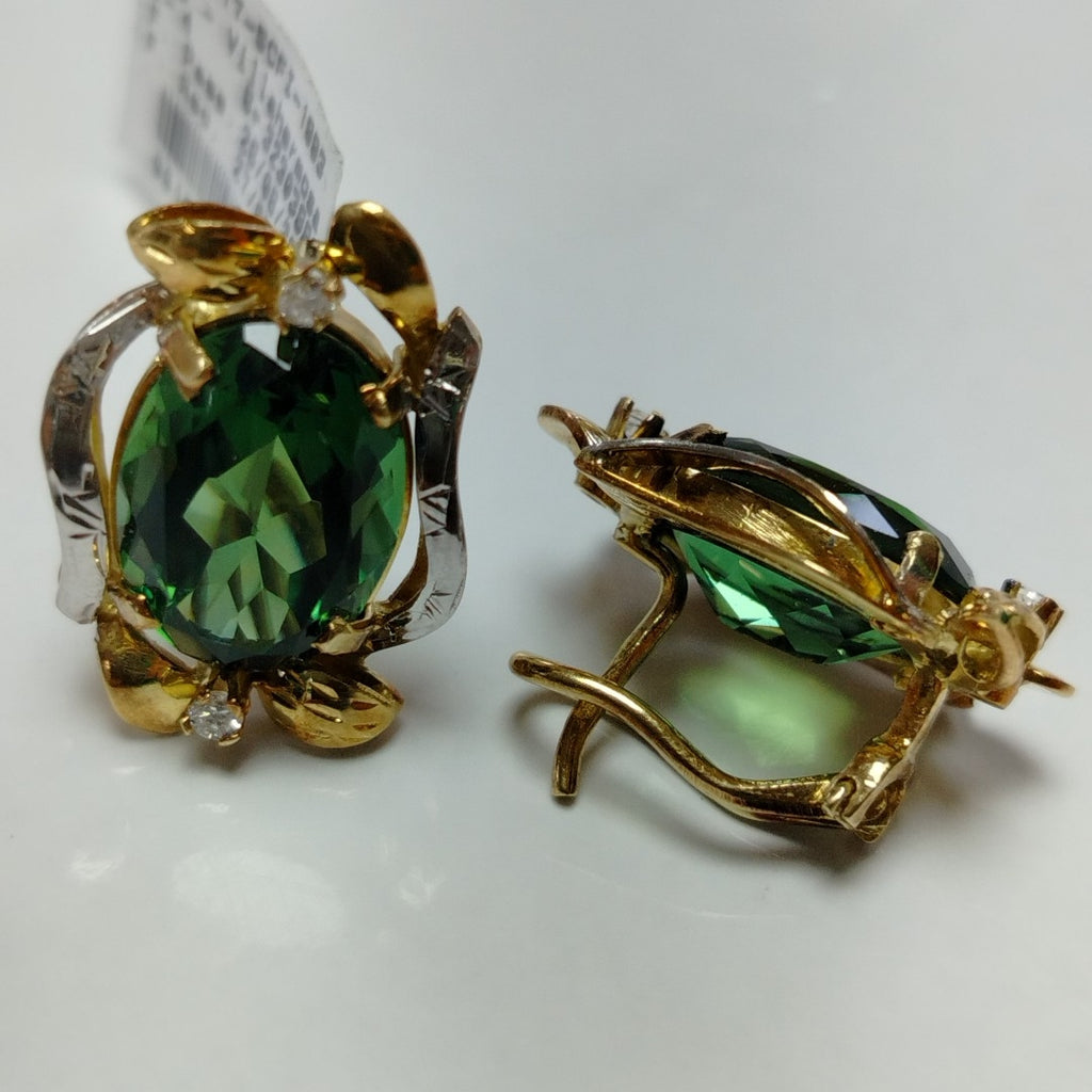 ARETES PAR ORO 14 K 9,50 GRMS (SEMINUEVO)
