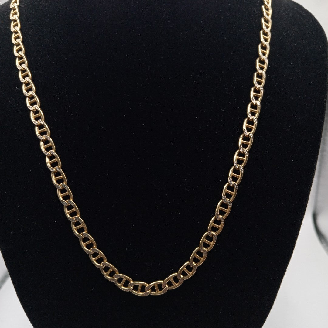 CADENA ORO, RODIADO 14 K 14.3 GRMS (SEMINUEVO)