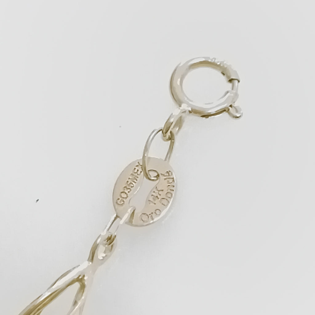 PULSERA ESPECIAL 14K 18 CM 2.1 GR (NUEVO)