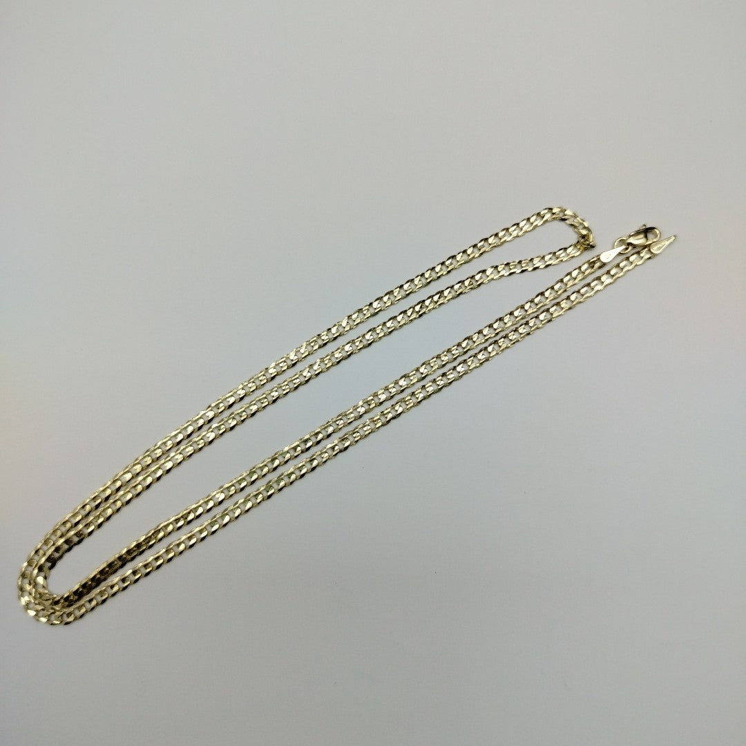 CADENA BARBADA 14K 60 CM 10 GR (NUEVO)