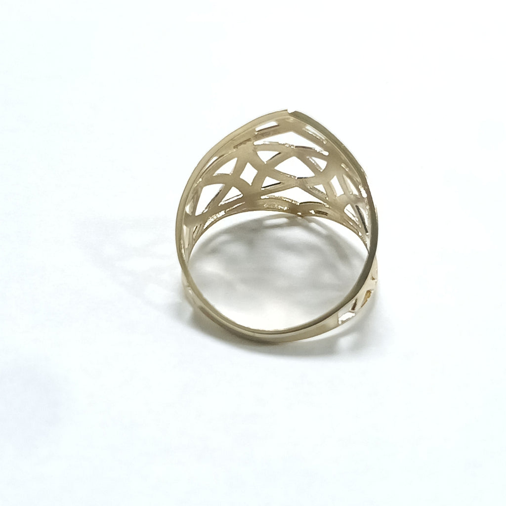 ANILLOS CON ESTRELLA CELTA 14K TALLA 6.5 2.2 GR (NUEVO)