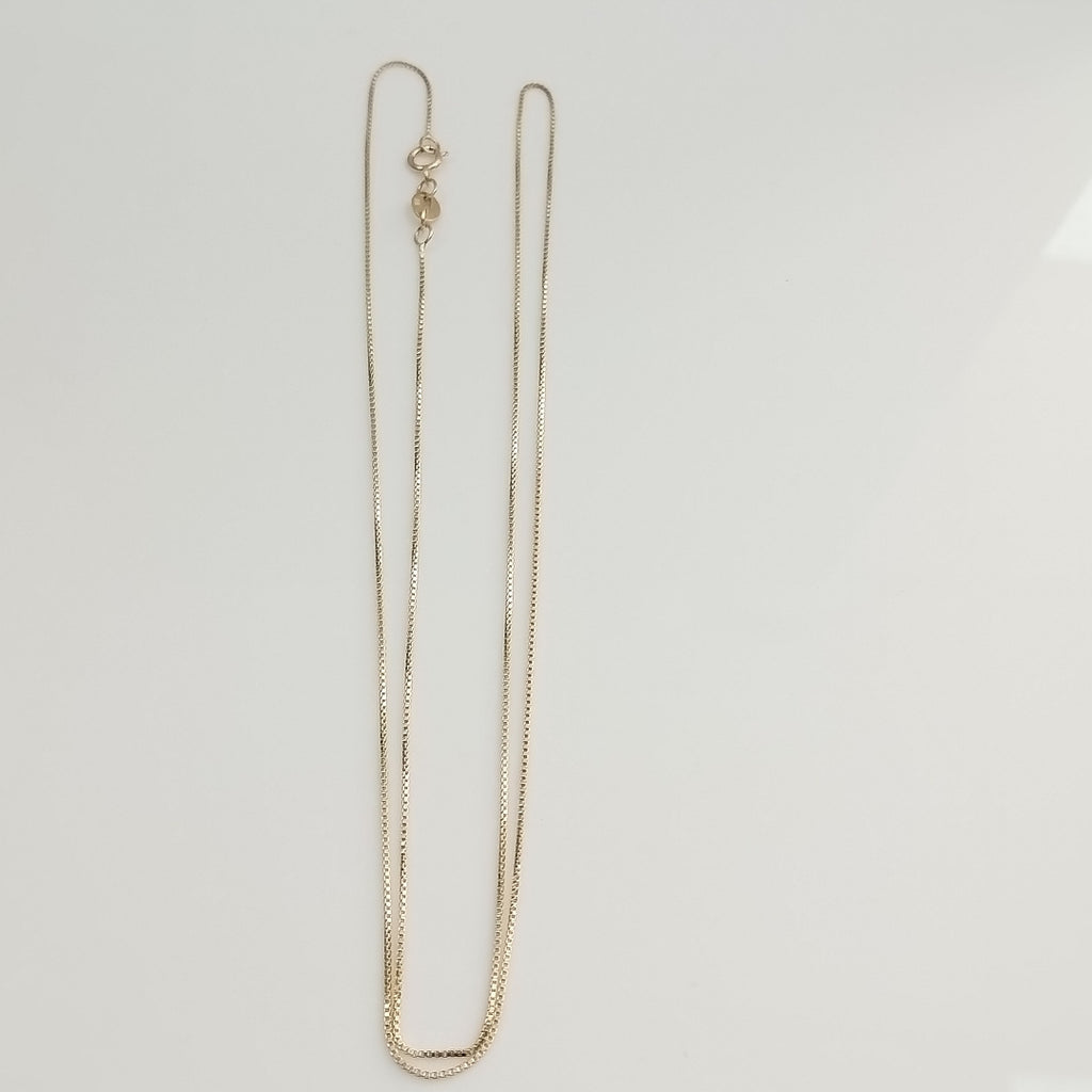 CADENA VENECIANO 14K 55 CM 1.7 GR (NUEVO)