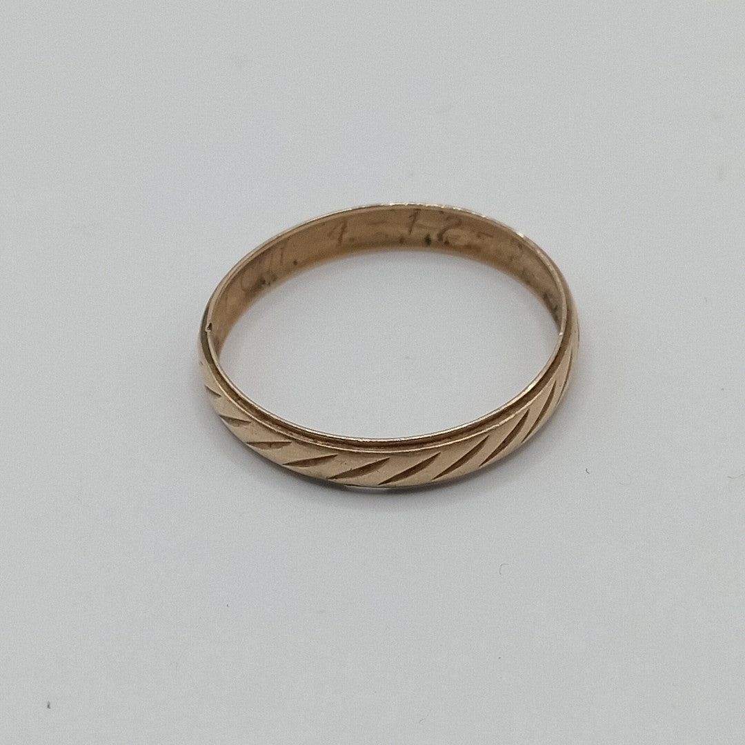 ARGOLLA ORO 14 K 1.8 GRMS (SEMINUEVO)