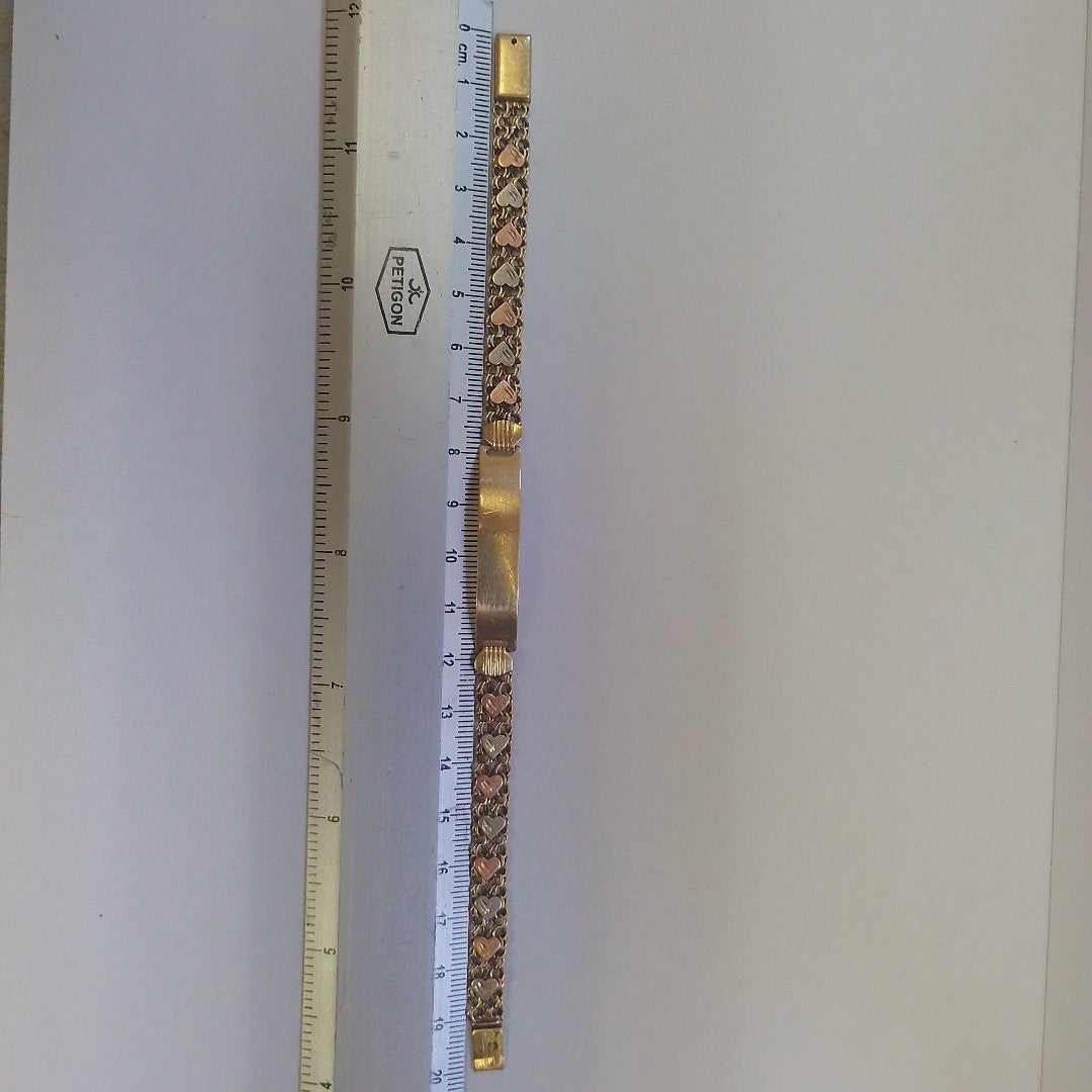 ESCLAVA ORO,ORO COMBINADO 10 K 10,80 GRMS (SEMINUEVO)