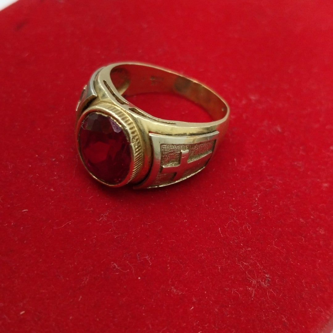 ANILLO ORO 14 K 8.6 GRMS (SEMINUEVO)