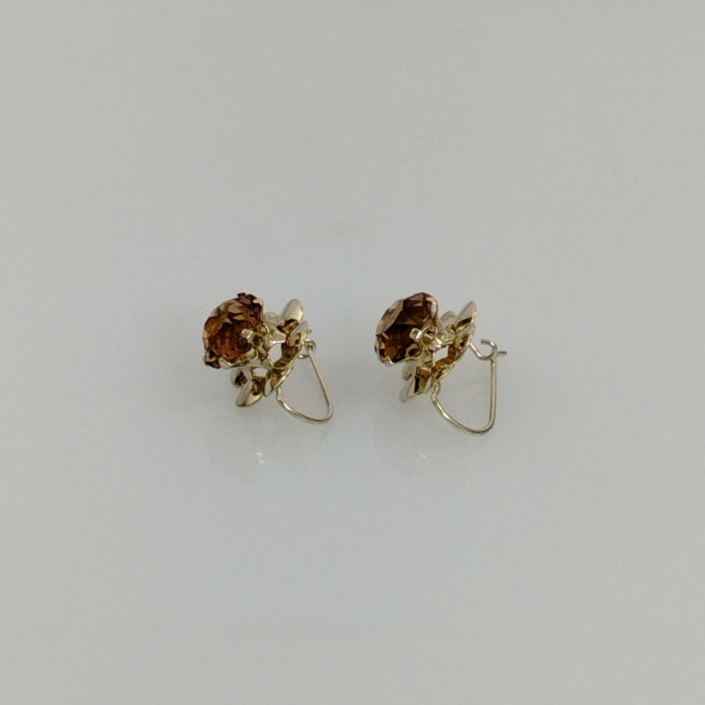 ARETES PAR ORO 8 K 1.9 GRMS (SEMINUEVO)