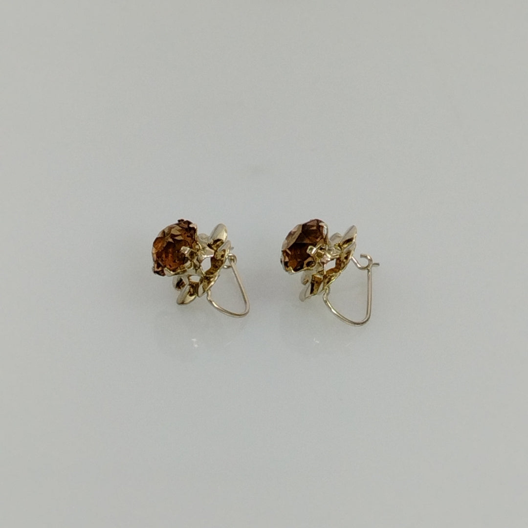 ARETES PAR ORO 8 K 1.9 GRMS (SEMINUEVO)