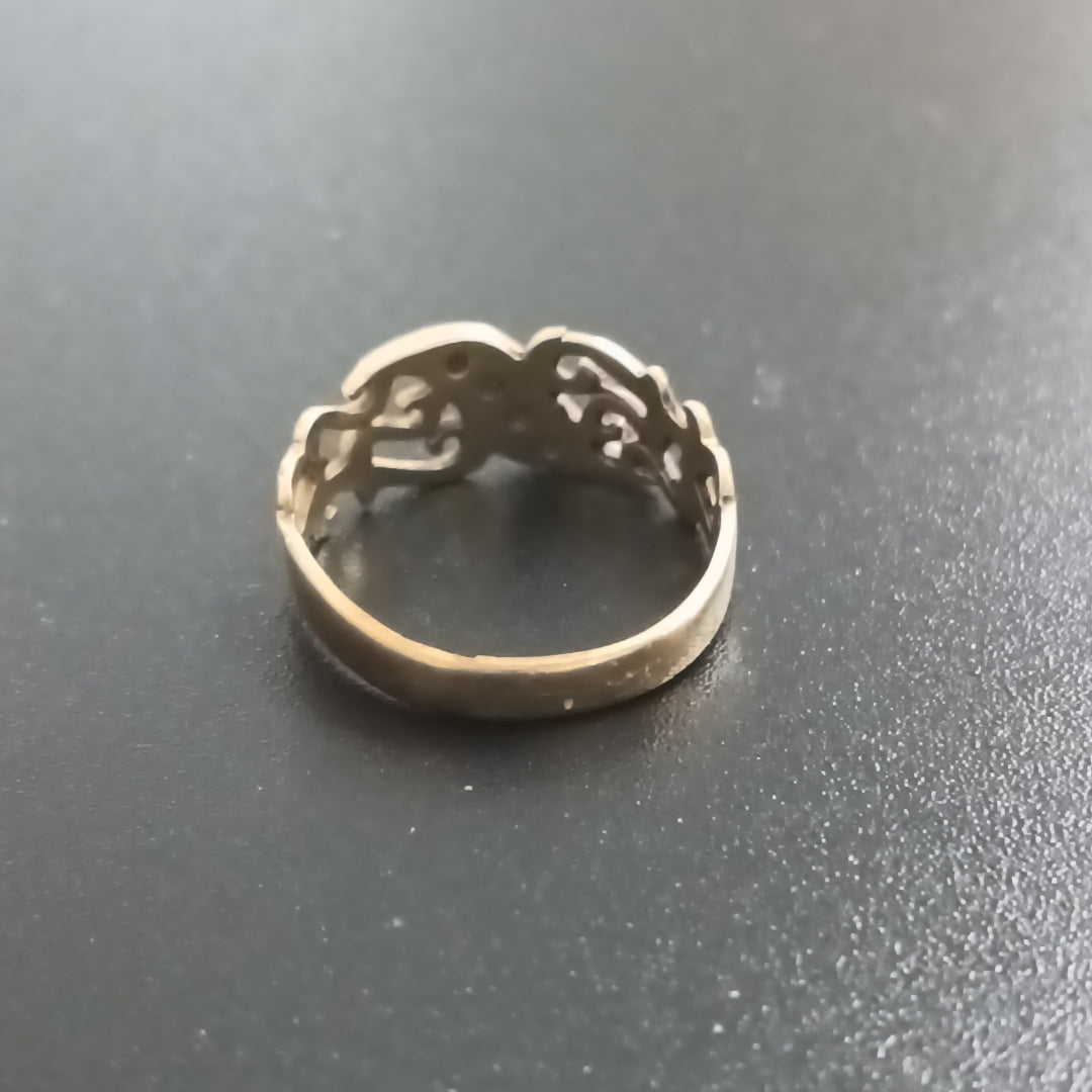 ANILLO ORO 14 K 2,00 GRMS (SEMINUEVO)
