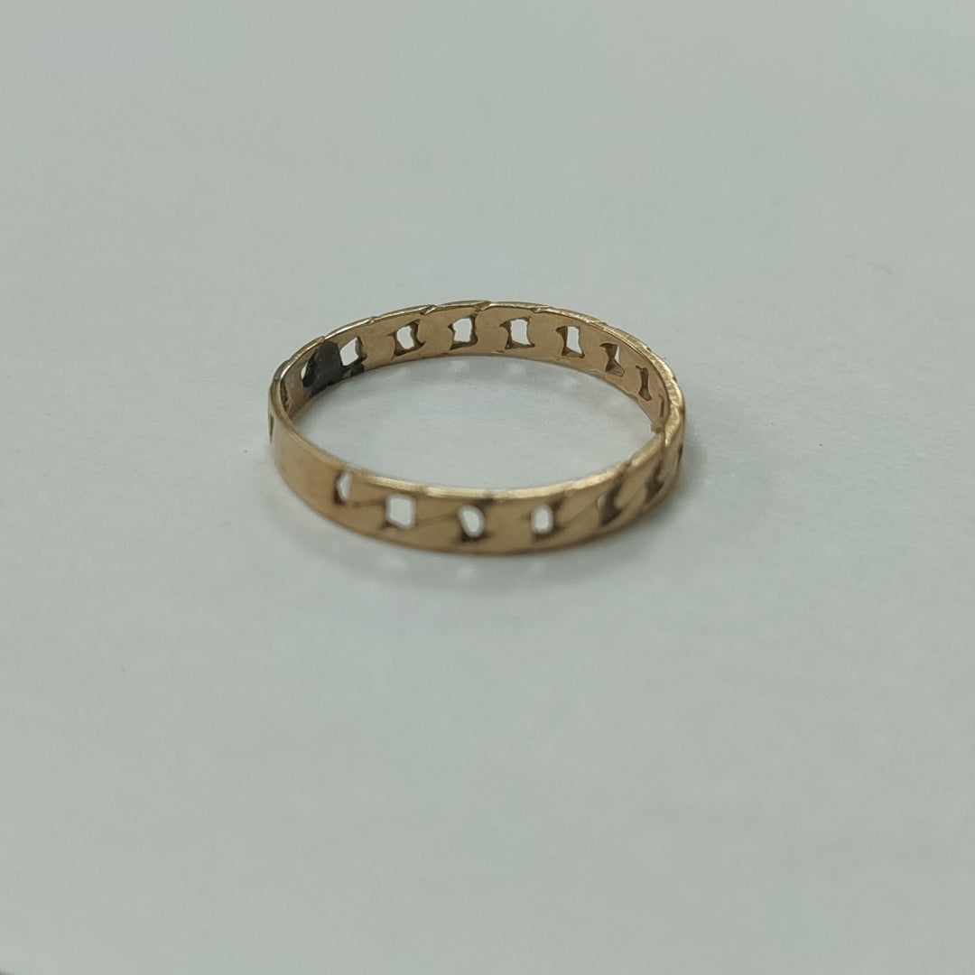ARGOLLA ORO 14 K 1.2 GRMS (SEMINUEVO)