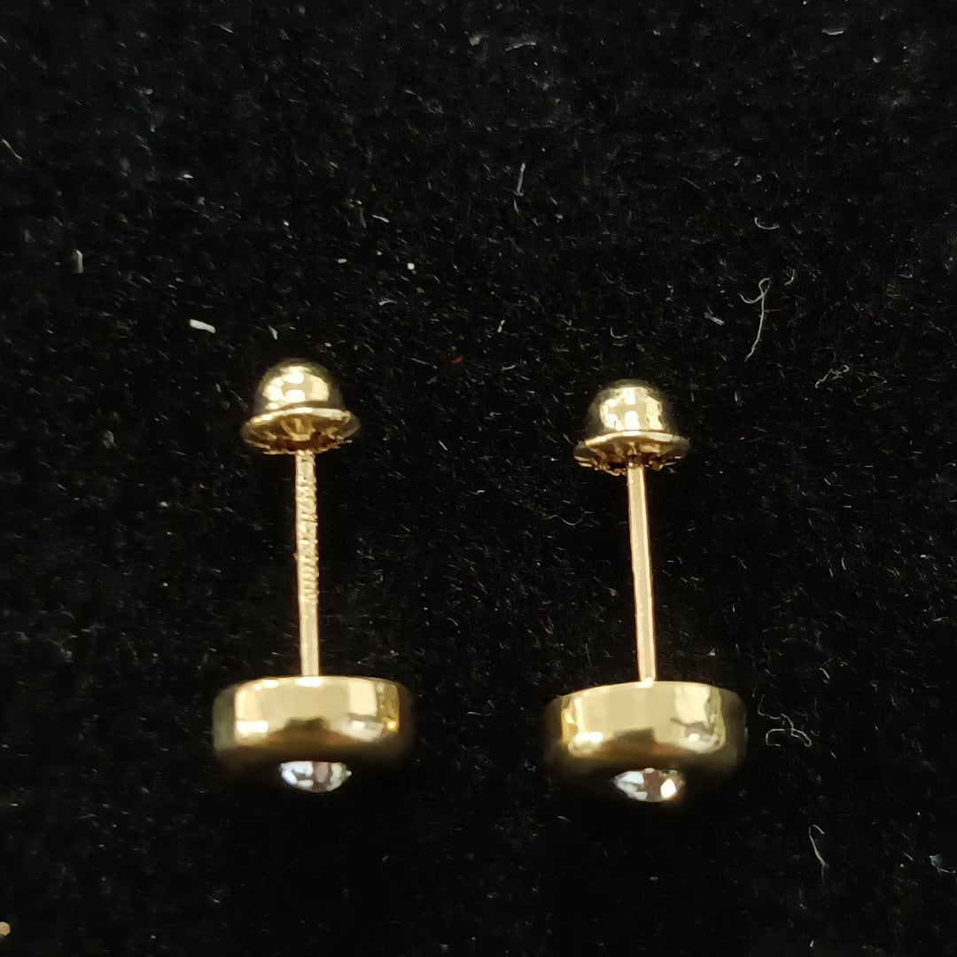 BROQUELES BROQUEL C CIRCONIA 14K 0.27 GR (NUEVO)